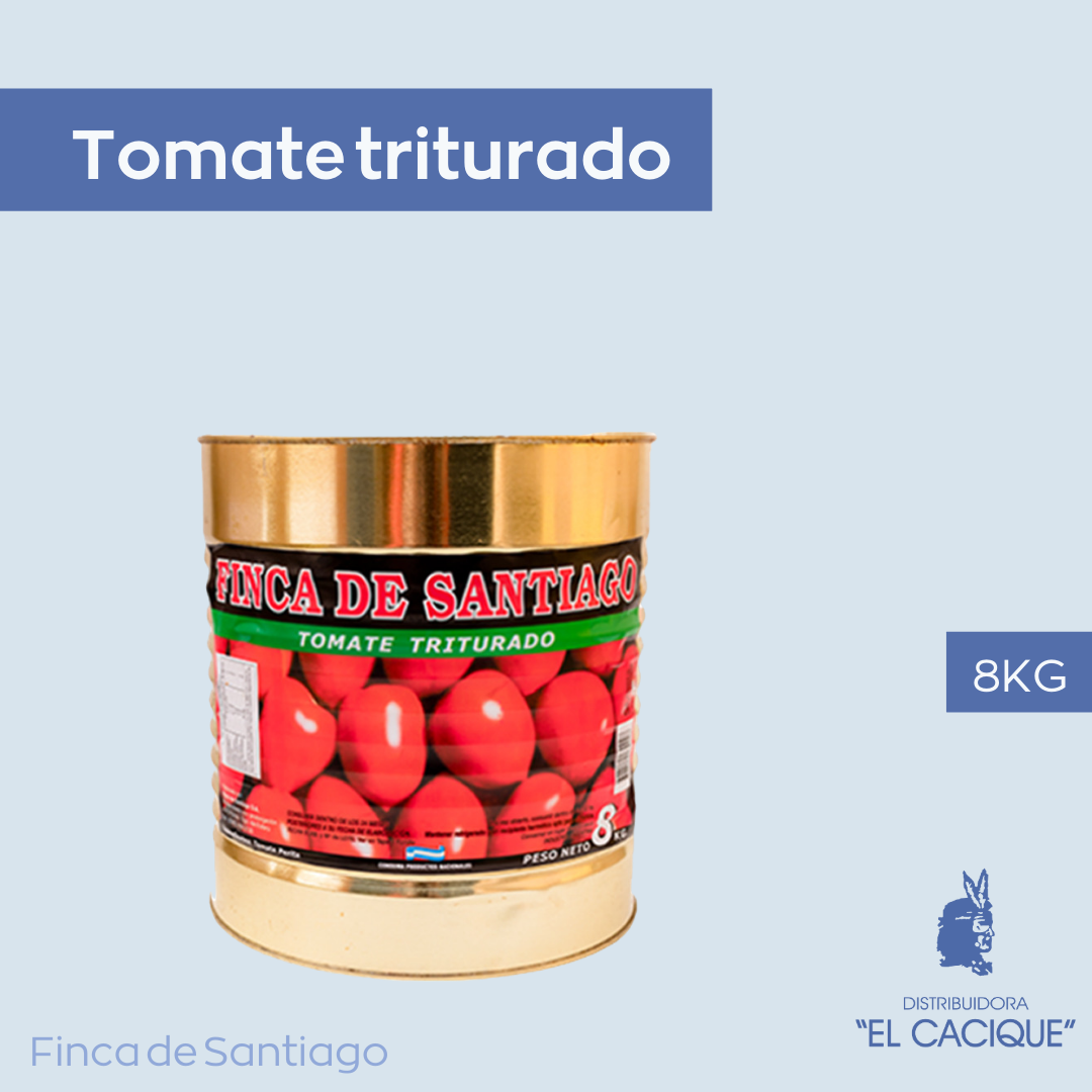 TOMATE TRITURADO FINCA DE SANT. X 8 KG.